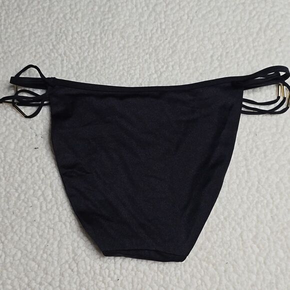 1202 NWT VS Archives Strappy Hardware String Bikini Bottom SZ Small - Picture 5 of 5